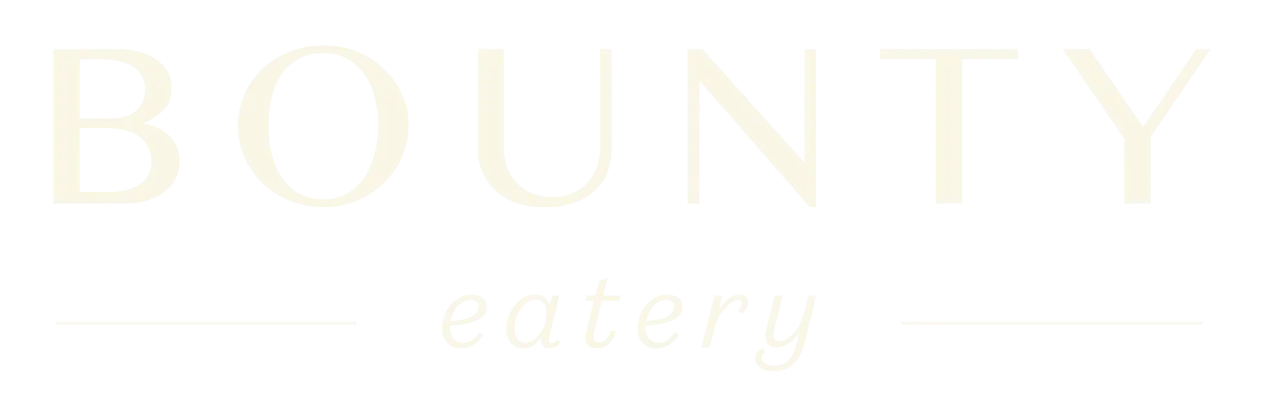 Bounty Eatery logo